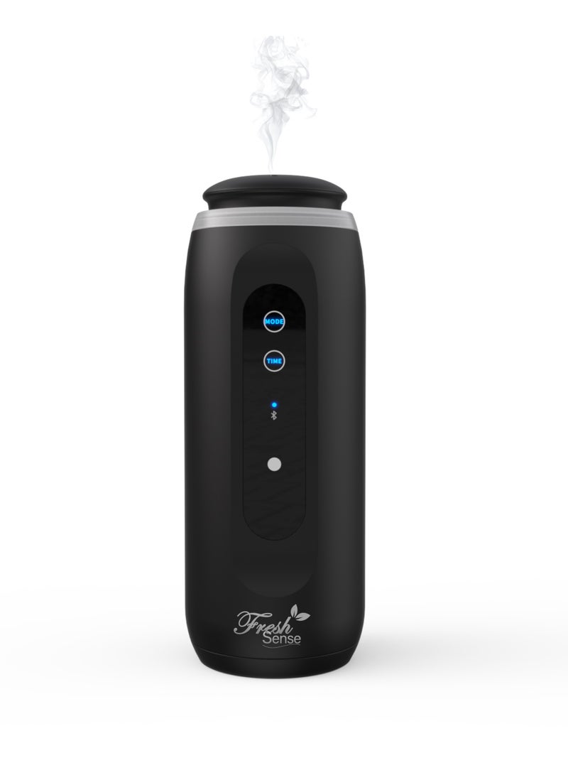 Fresh Sense G-Model Smart Oil-Based Plug-in Aroma Diffuser - Bluetooth App Control & LED Light - Black - Image 1